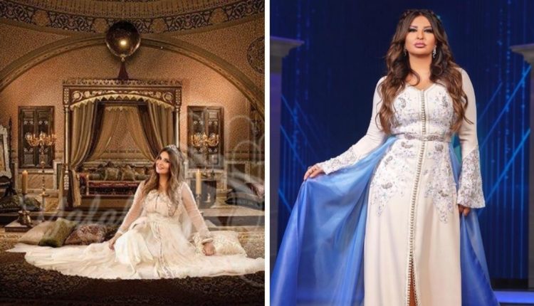 أجمل قفاطن مغربية ارتدتها المغنية شذى حسون