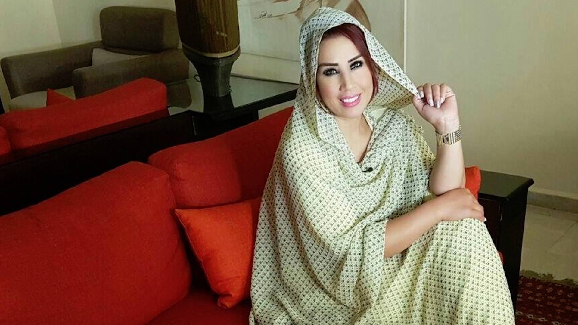 منزل الفنانة سعيدة شرف ديكورات رائعة و فخمة