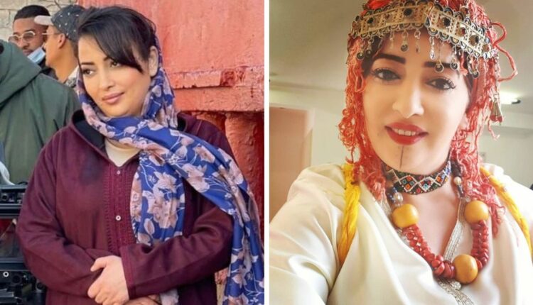 صور إلهام واعزيز الممثلة المغربية رفقة ابنتها الوحيدة