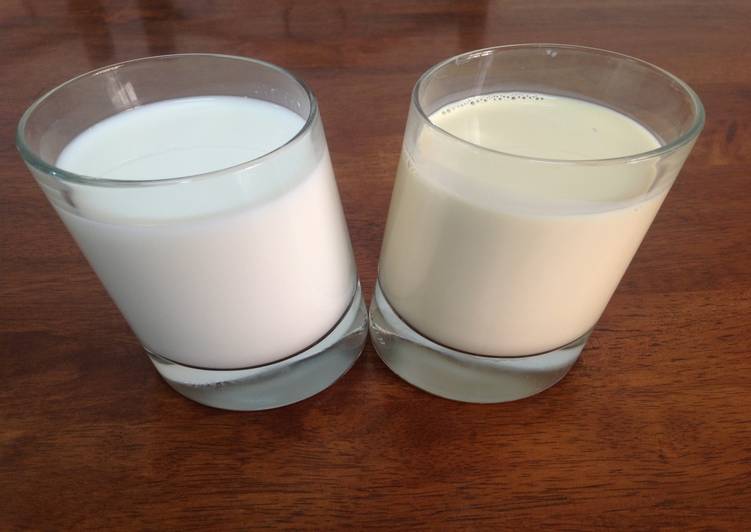 مشروب الحليب والخل لسد الشهية وانقاص الوزن