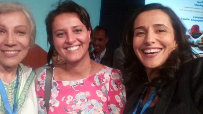 صور نعيمة المشرقي الممثلة المغربية رفقة ابنتها ياسمين خياط الصحفية المقيمة في كندا