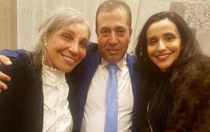 صور نعيمة المشرقي الممثلة المغربية رفقة ابنتها ياسمين خياط الصحفية المقيمة في كندا