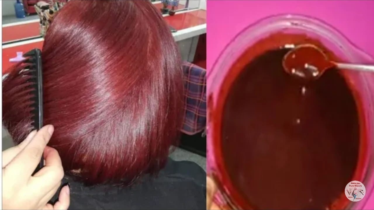 وصفة الباربة و حناء لصبغ الشعر باللون الأحمر