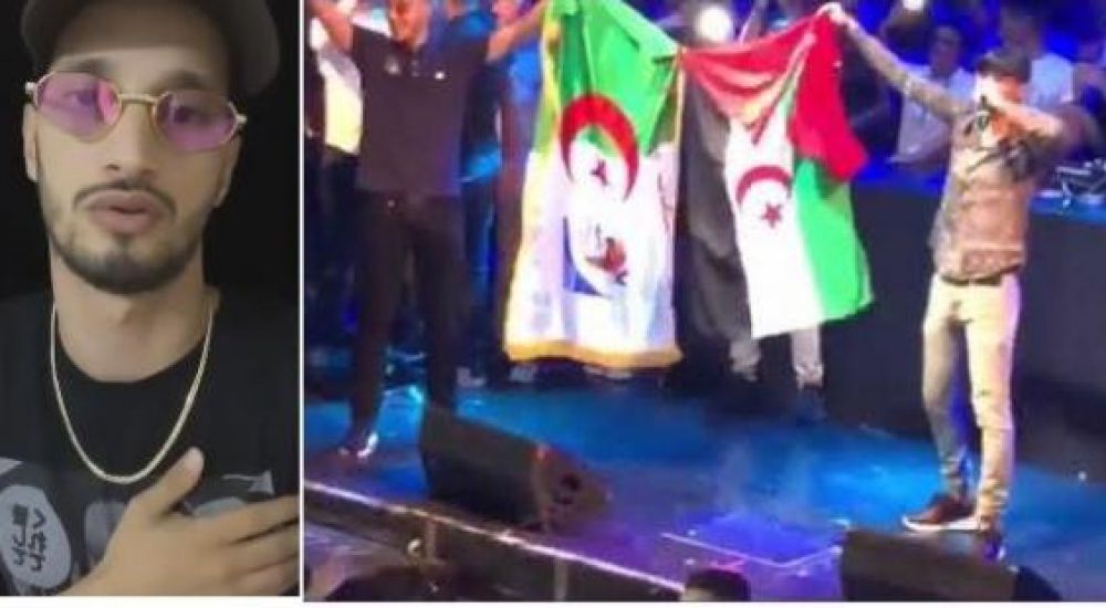 بالفيديو:الفنان الجزائري"سولكينغ" يعتذر للمغاربة ويوضح حقيقة رفعه لعلم البوليساريو
