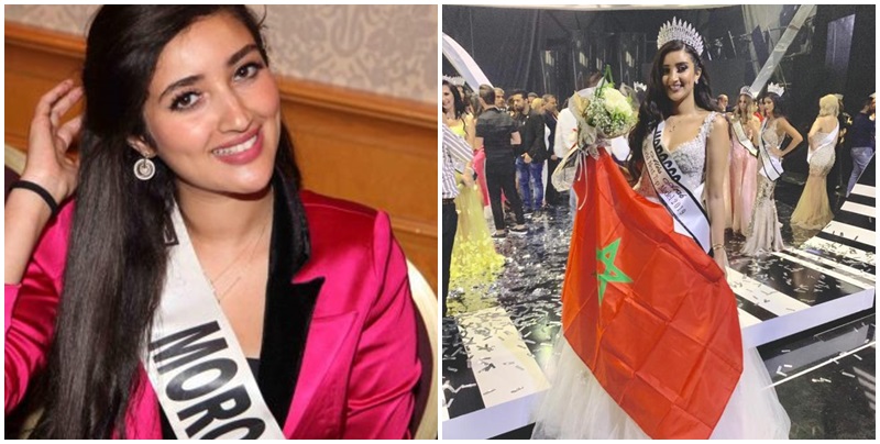 المغربية فريال الزياري تتوج بلقب ملكة جمال العرب لعام 2019