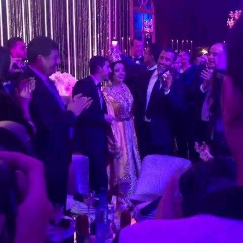 فيديو وصور:اهم لحظات حفل زفاف نجل كاظم الساهر من عروس المغربية