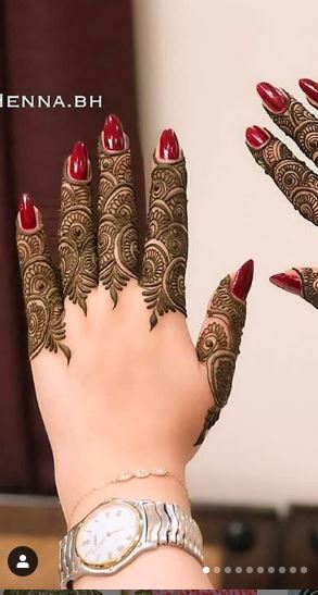 تشكيلة من نقوش الحناء المغربية للعرائس و البنات