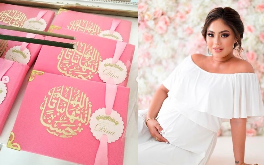 زوجة الفنان انس الباز تنشر صورها الأولى مع مولودتها دينا
