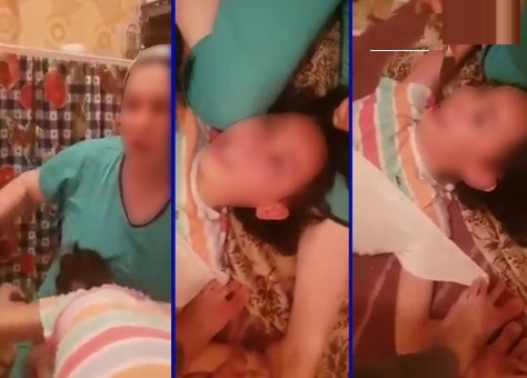 النيابة تتابع الأم التي ظهرت في فيديو تعنف ابنتها في حالة سراح