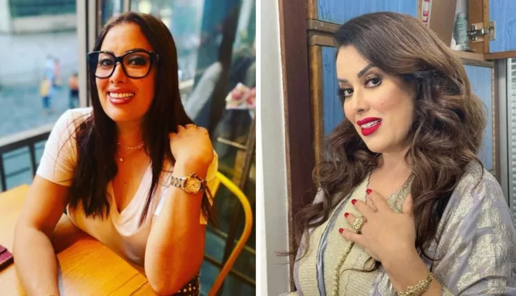 صور سعيدة باعدي الممثلة المغربية رفقة زوجها و بناتها
