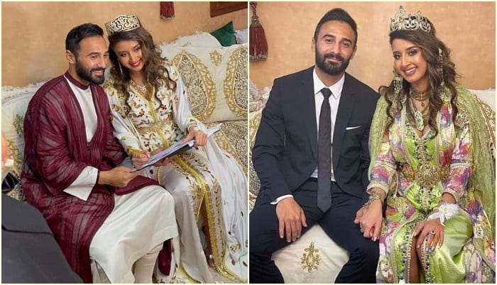 اللاعب اللبناني نادر مطر يتزوج من مغربية