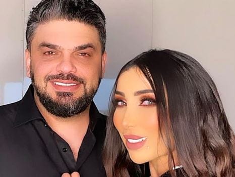 دنيا بطمة تفاجئ زوجها محمد الترك بعيد ميلاده