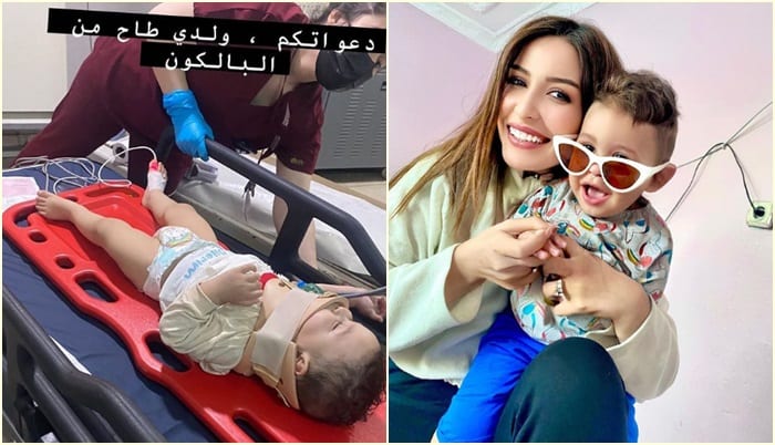 ابن اليوتيوبر المغربية ماجدة الغماري يتعرض لكسر بالجمجمة بعد سقوطه من شرفة المنزل