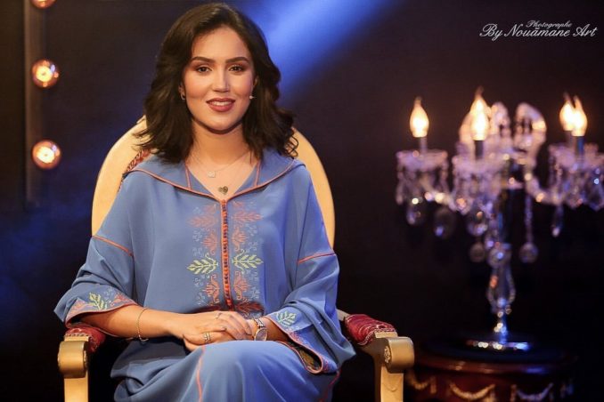 اطلالات هند بن جبارة بطلة مسلسل "لمكتوب" بالأزياء التقليدية المغربية