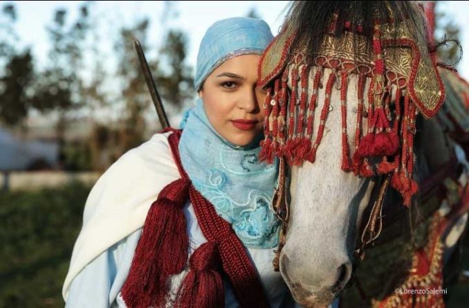 حليمة البحراوي، ممثلة مغربية بدأت من عالم التبوريدة و انتقلت إلى التمثيل و الفن