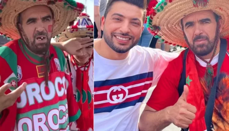 بعدما تعرض للتنمر و السخرية في مقابلات كأس العالم، طبيب أسنان أردني يتبرع بصنع ابتسامة مشجع مغربي
