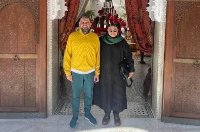 حسين الجسمي يستمتع بعطلته في مدينة مراكش