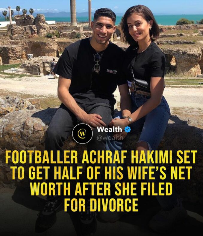هبة عبوك يمكن أن تقتسم ثروتها بعد الطلاق مع أشرف حكيمي
