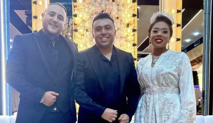 خولة مجاهد تحتفل بزفافها على مدير أعمالها بحضور الأصدقاء و الأقارب