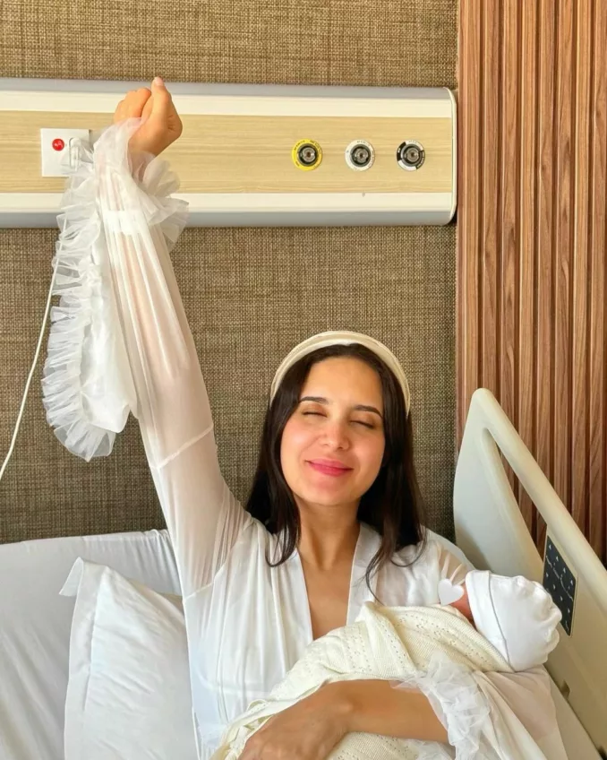 جيهان كيداري تستقبل مولودها الأول