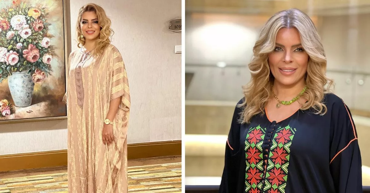 إطلالات بشرى إيجورك صاحبة البرتقالة المرة بالأزياء التقليدية المغربية