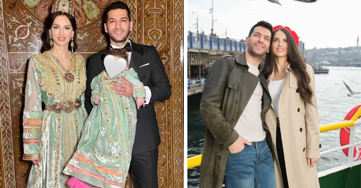 ايمان الباني في الرباط لقضاء عطلتها الصيفية رفقة زوجها