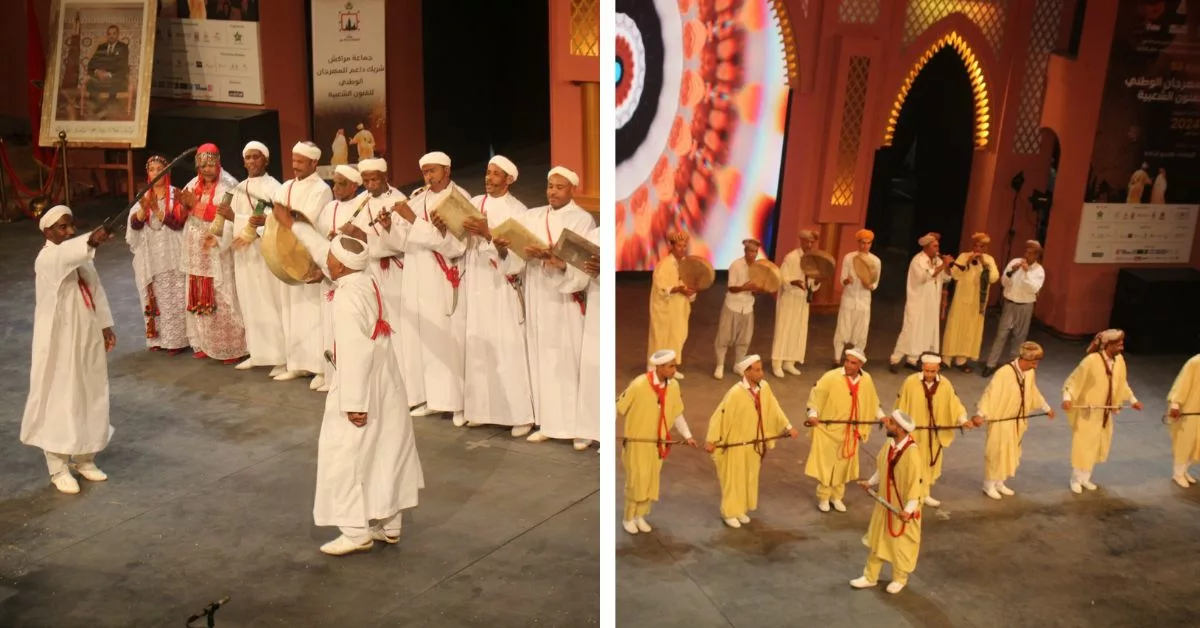 مراكش ترقص على ايقاعات المهرجان الوطني للفنون الشعبية