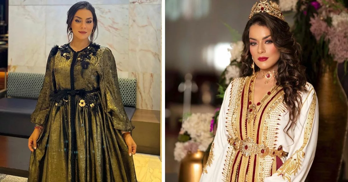 اطلالات المؤثرة مريم قدميري بالقفطان المغربي بمهرجان اسفي