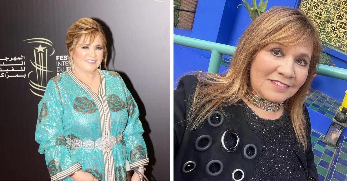 اطلالة الممثلة القديرة أمل الثمار بالقفطان المغربي في عرس مغربي أمريكي