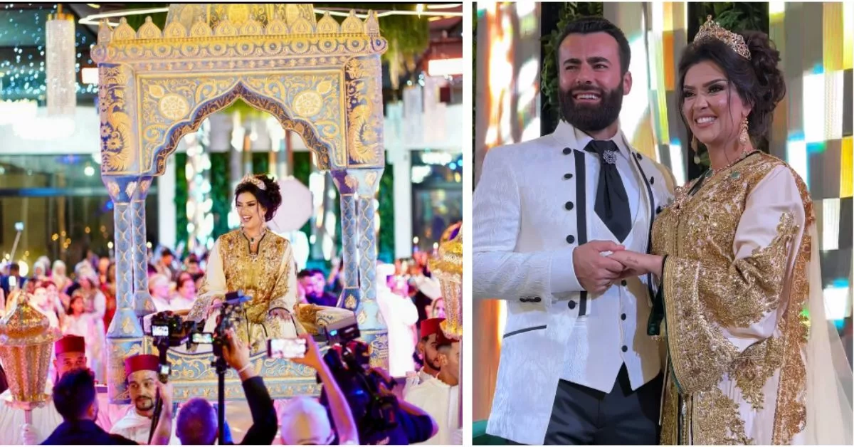 شيماء بوشان تتلقى هدايا ملكية من زوجها العراقي