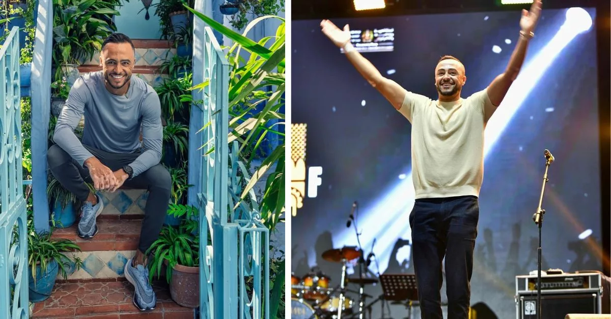 هشام مسرار يحتفل بعيد ميلاده رفقة الجمهور على منصة مهرجان راب أفريكا بالرباط