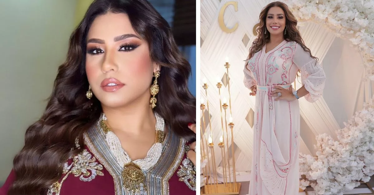 اطلالات مختلفة للفنانة هدى سعد بالقفطان المغربي