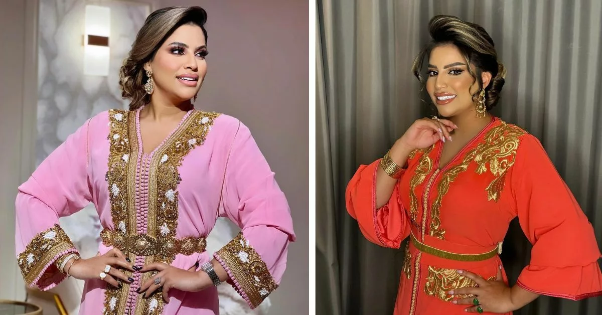 اطلالة الفنانة اكرام العبدية بالقفطان في مهرجان الشواطئ بطنجة