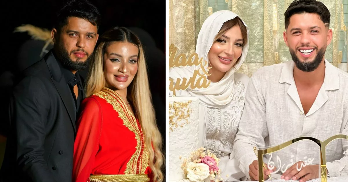 المؤثرة خولة كوين تحتفل بليلة الحناء على التقاليد المغربية