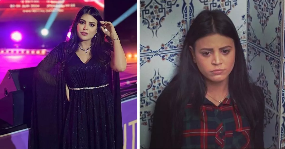 فاطمة الزهراء لحرش تبكي بسبب مشهد من فيلمها الجديد