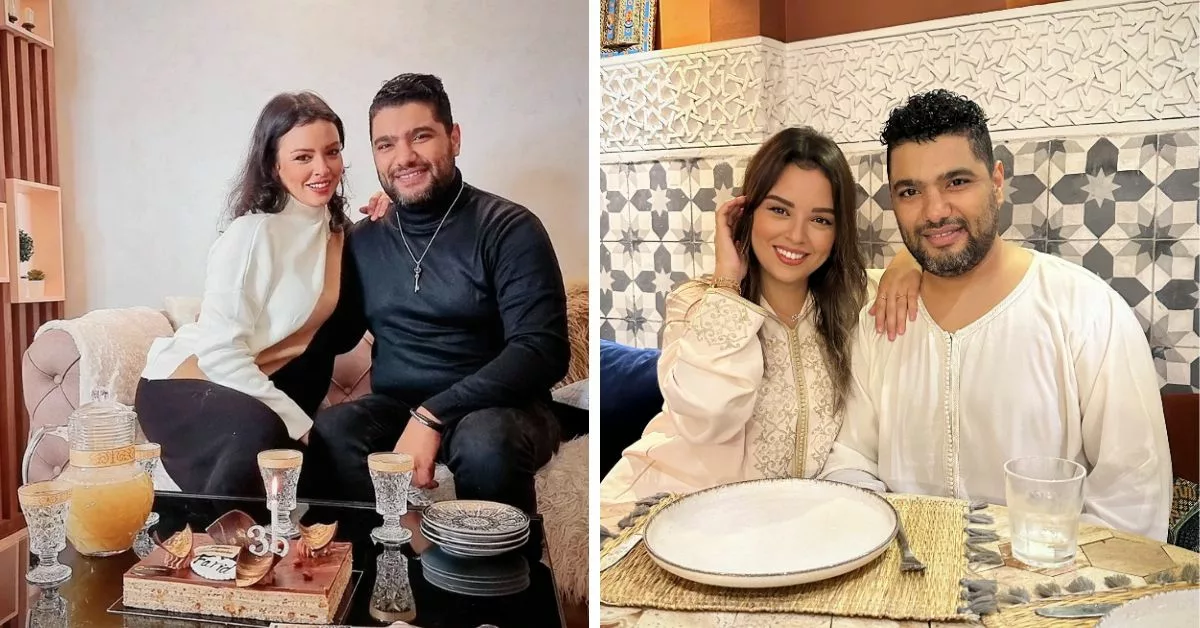 رباب أزماني تحكي قصة حبها و زواجها بفريد غنام