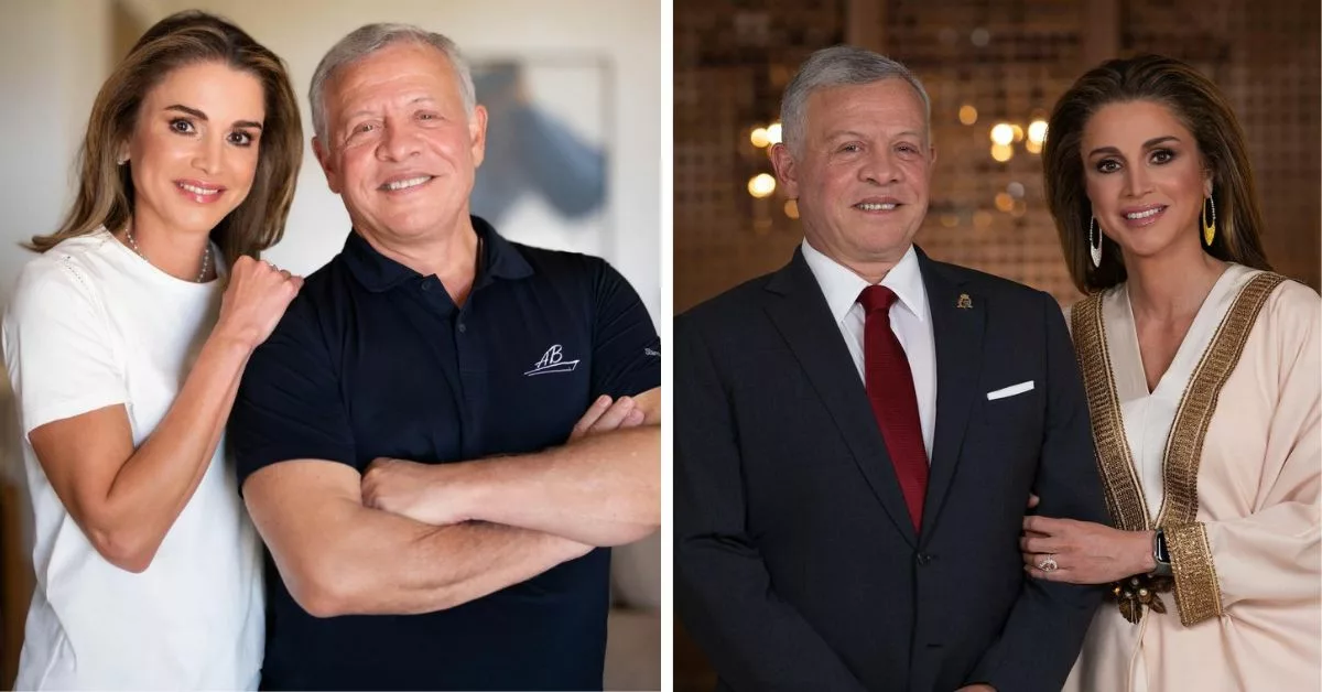 العائلة الملكية الأردنية تحتفل بمولد الأميرة ايمان ابنة الأمير الحسين