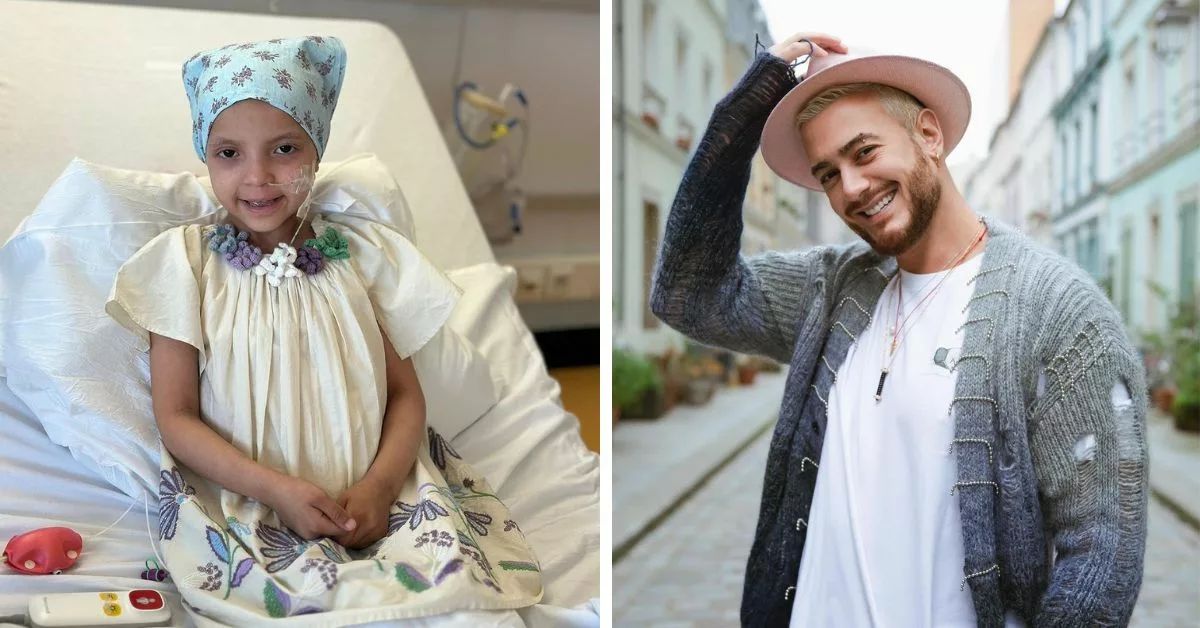 سعد المجرد يفاجئ الطفلة سجى المصابة بالسرطان بمناسبة عيد ميلادها