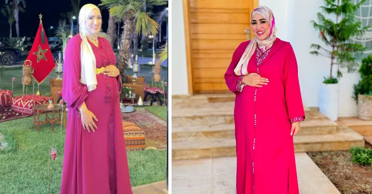 سارة ابوجاد تعلن عن جنس مولودها المنتظر من زوجها الثاني عبر التصوير من السماء