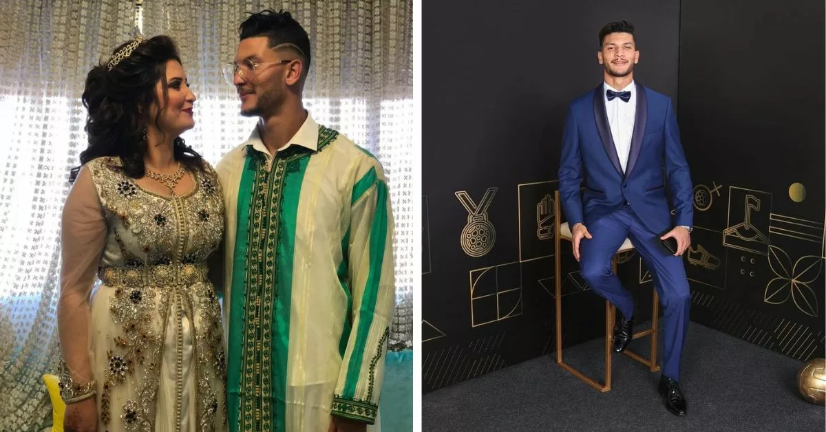 اللاعب أشرف داري يحتفل بعقيقة ابنته بالعمارية و التقاليد المغربية