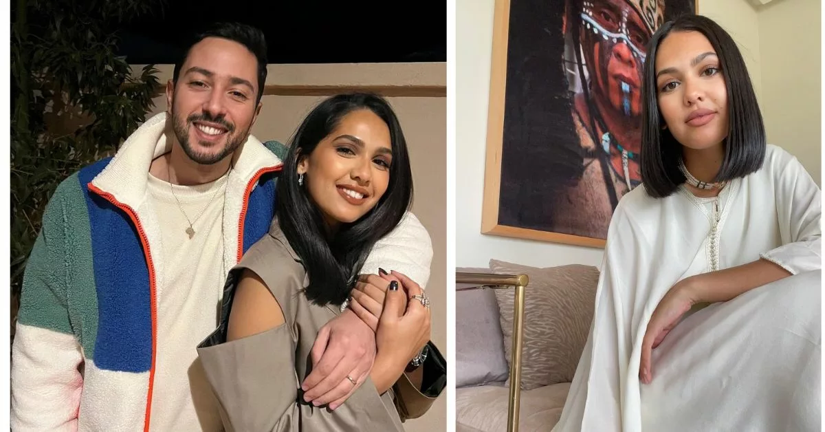 في يوم عيد ميلادها منال بنشليخة تكشف عن جنس جنينها