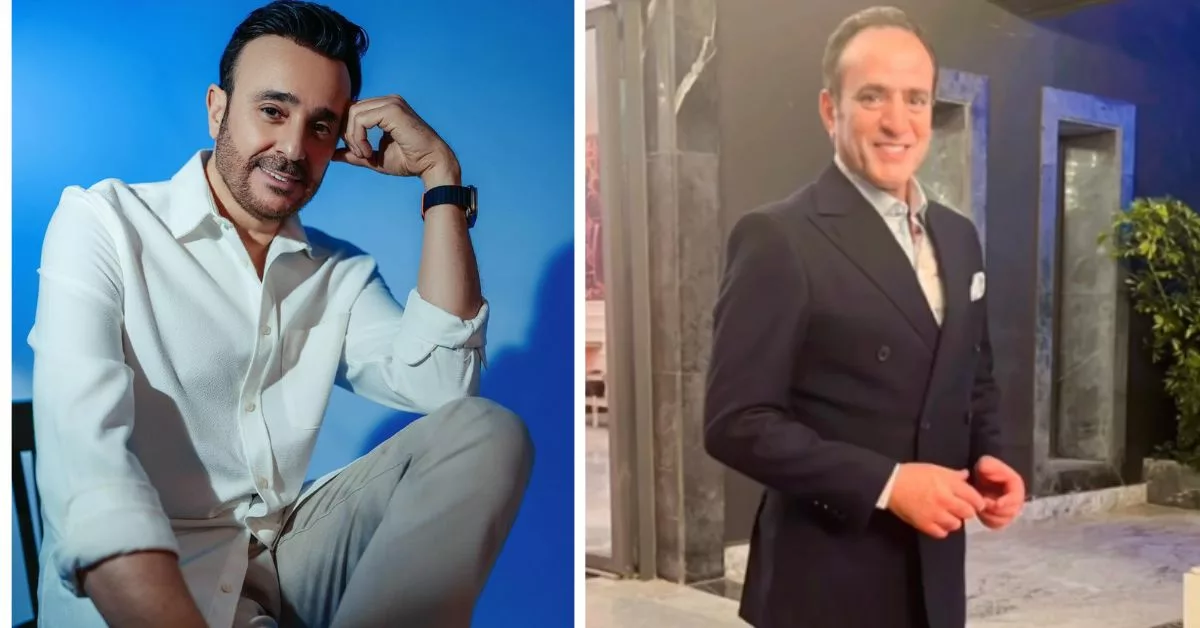 صابر الرباعي و الفنان طهور يغنيان معا في عرس مغربي