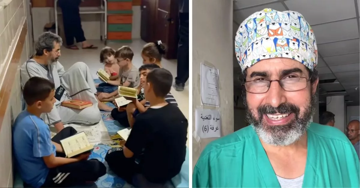 استقبال مبهر لفخر المغاربة الطبيب يوسف بو عبد الله بعد عودته من غزة