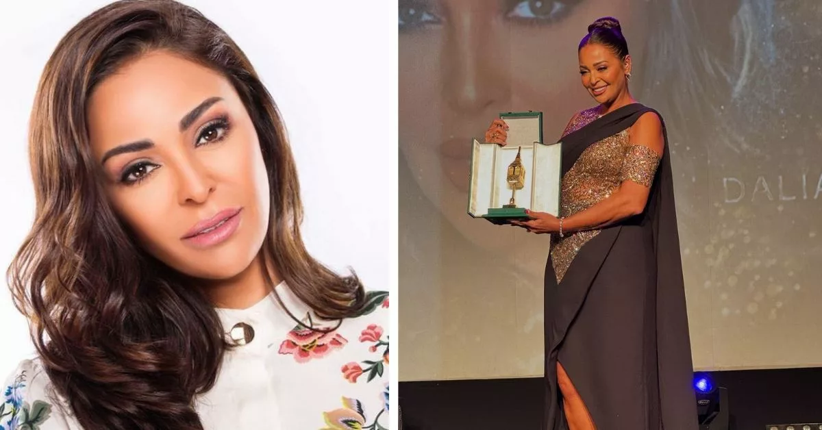 داليا البحيري تطل بقفطان مغربي راقي امتنانا للمغرب و شعبه