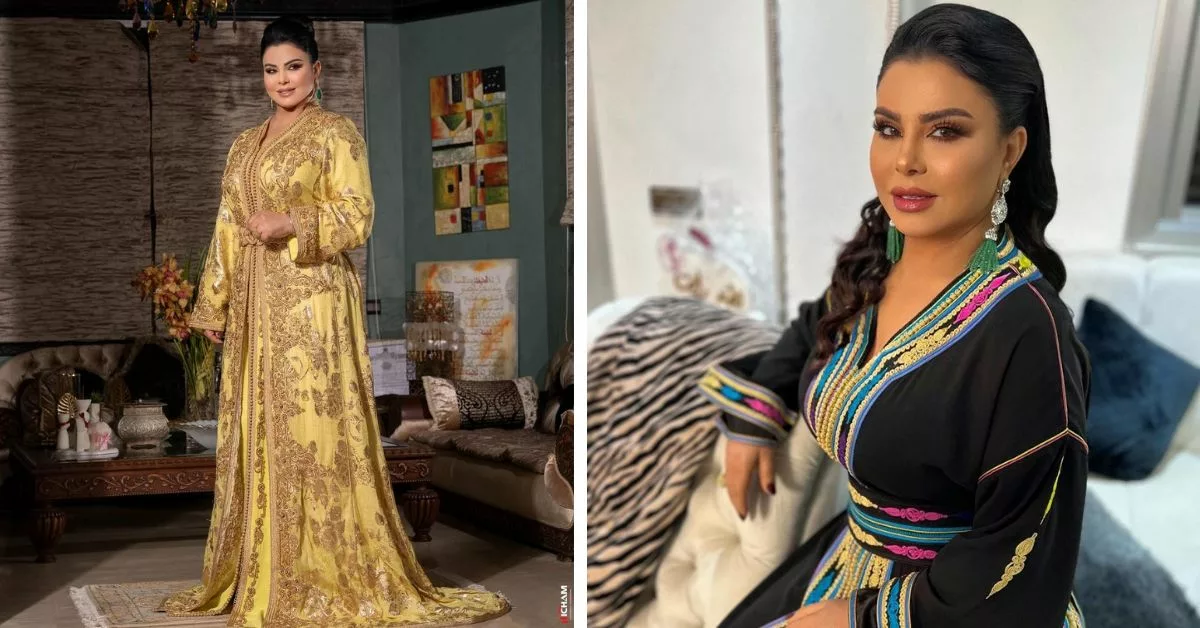 اخر ظهور للفنانة لطيفة رأفت بالتكشيطة المغربية في حفل الشدة الطنجاوية