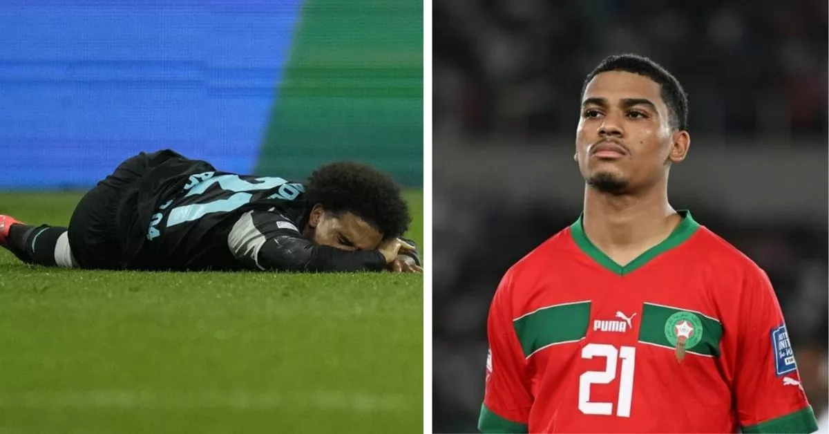 اللاعب المغربي الدولي أمين عدلي يتعرض لإصابة خطيرة توقف موسمه الرياضي