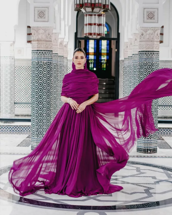 اطلالات نجمات العالم في تظاهرة Fashion Trust Arabia بمراكش