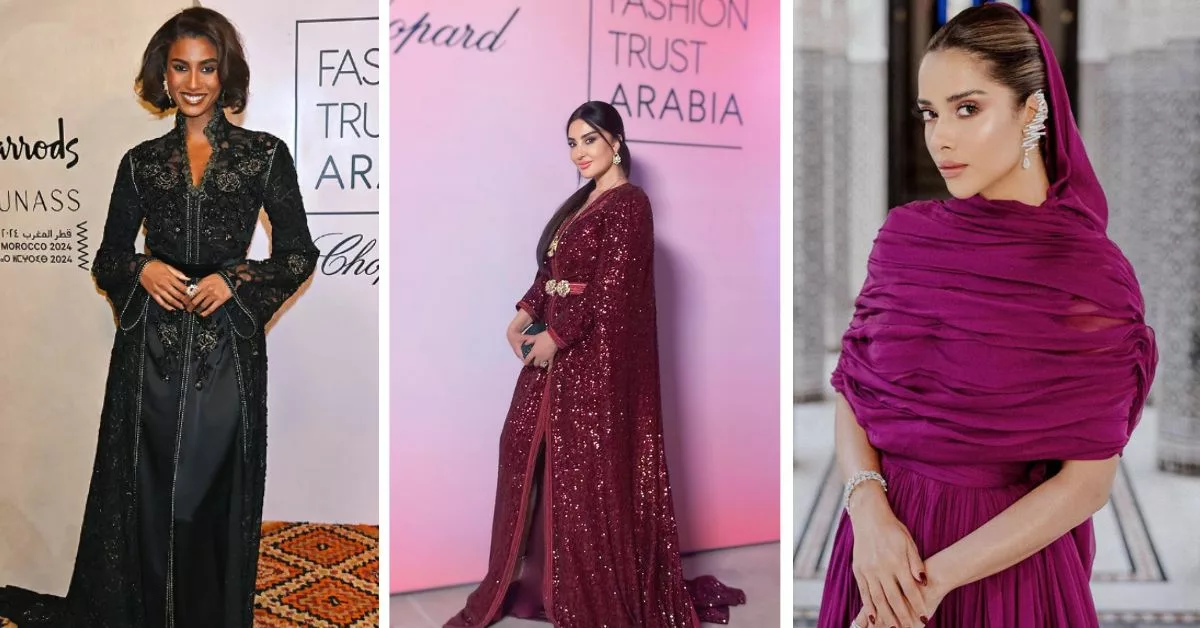 اطلالات نجمات العالم في تظاهرة Fashion Trust Arabia بمراكش