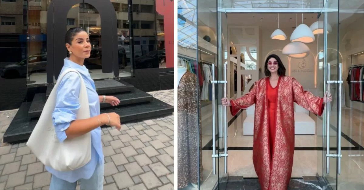 ليلى الحديوي تستعرض متجرها الفاخر بموروكو مول قبل افتتاحه