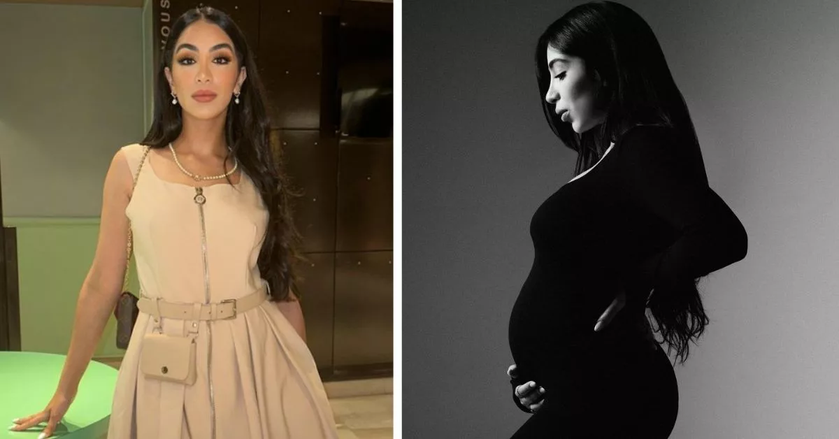 ماريا نديم تضع مولودها الأول